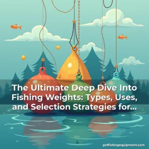 Read more about the article The Ultimate Deep Dive Into Fishing Weights: Types, Uses, and Selection Strategies for Every Angler