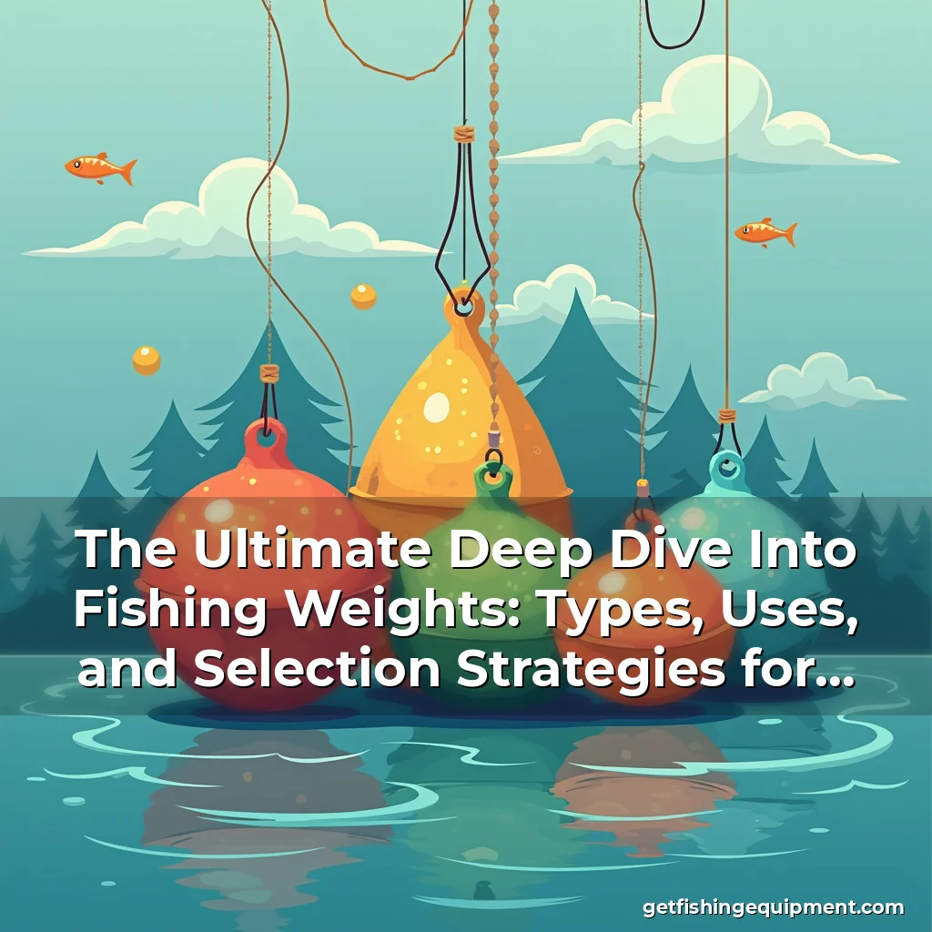 Read more about the article The Ultimate Deep Dive Into Fishing Weights: Types, Uses, and Selection Strategies for Every Angler